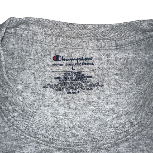 Champion Penn State University Men's Half Cut Sleeve T-shirt Size Medium - Picture 2 of 5